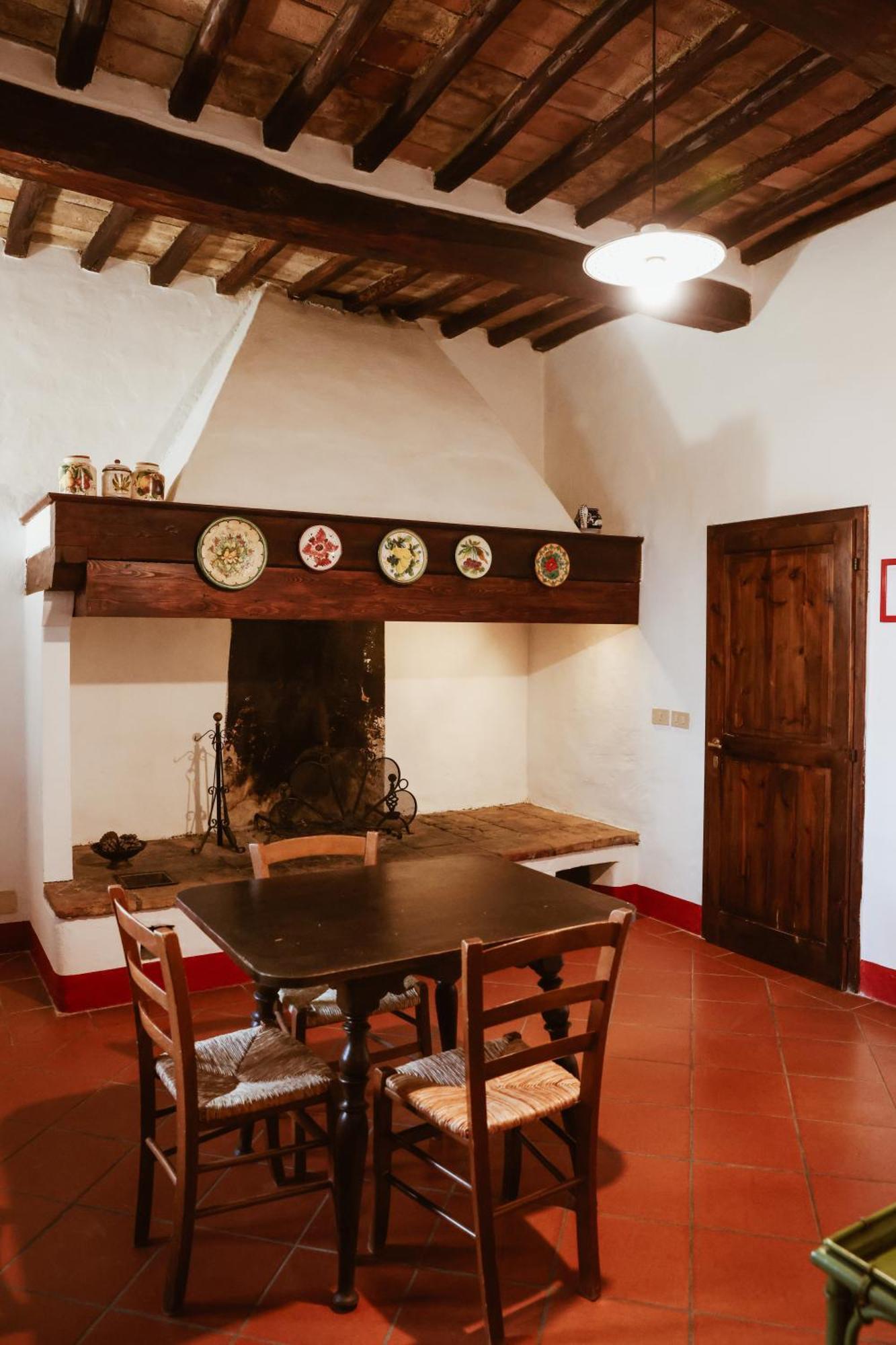 Bio-Agriturismo La Ginestra Сан Кашано ин Вал ди Пеза Екстериор снимка