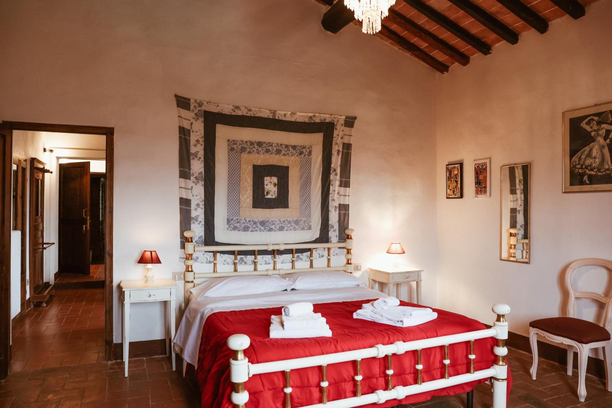 Bio-Agriturismo La Ginestra Сан Кашано ин Вал ди Пеза Екстериор снимка