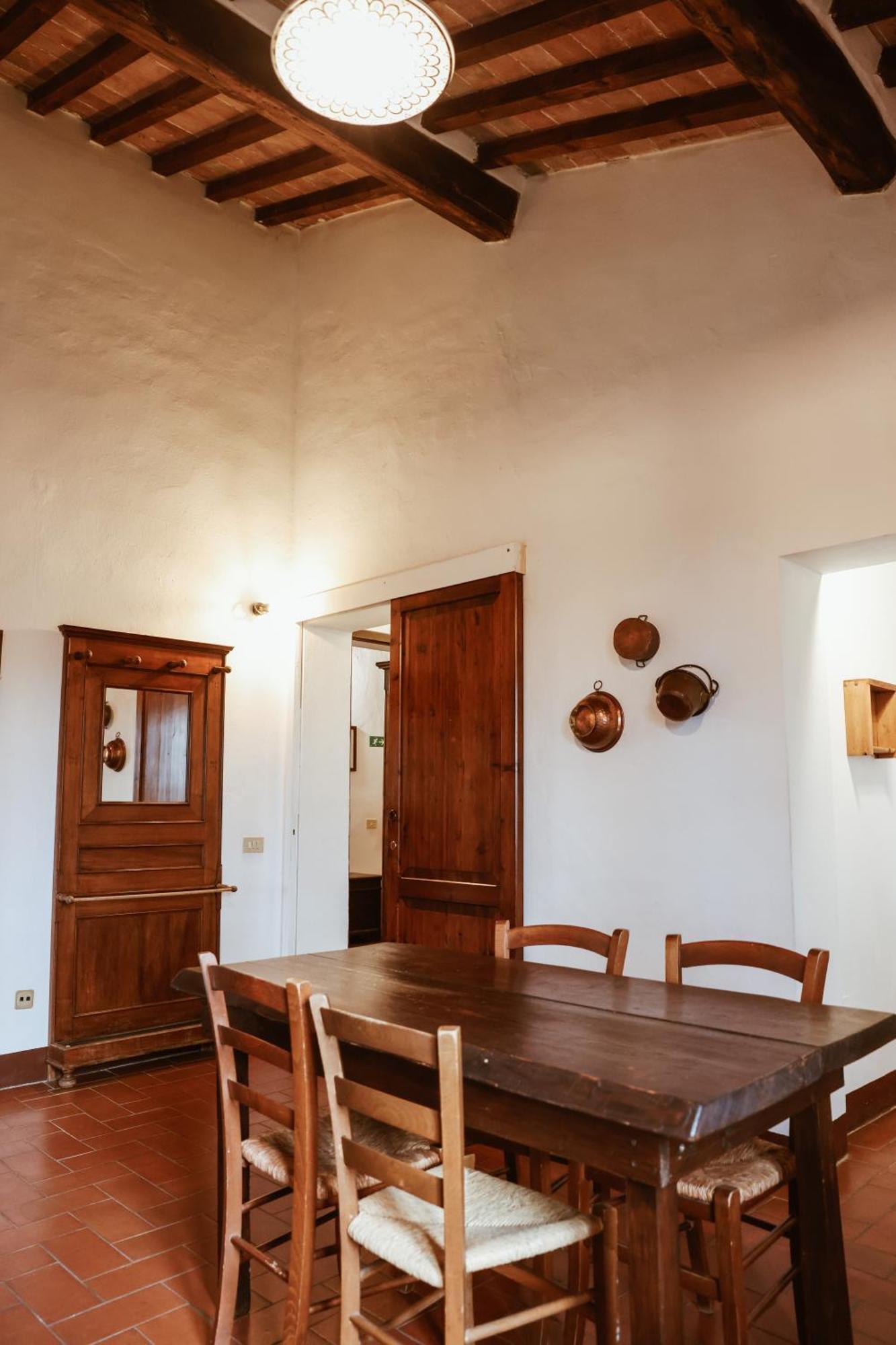 Bio-Agriturismo La Ginestra Сан Кашано ин Вал ди Пеза Екстериор снимка