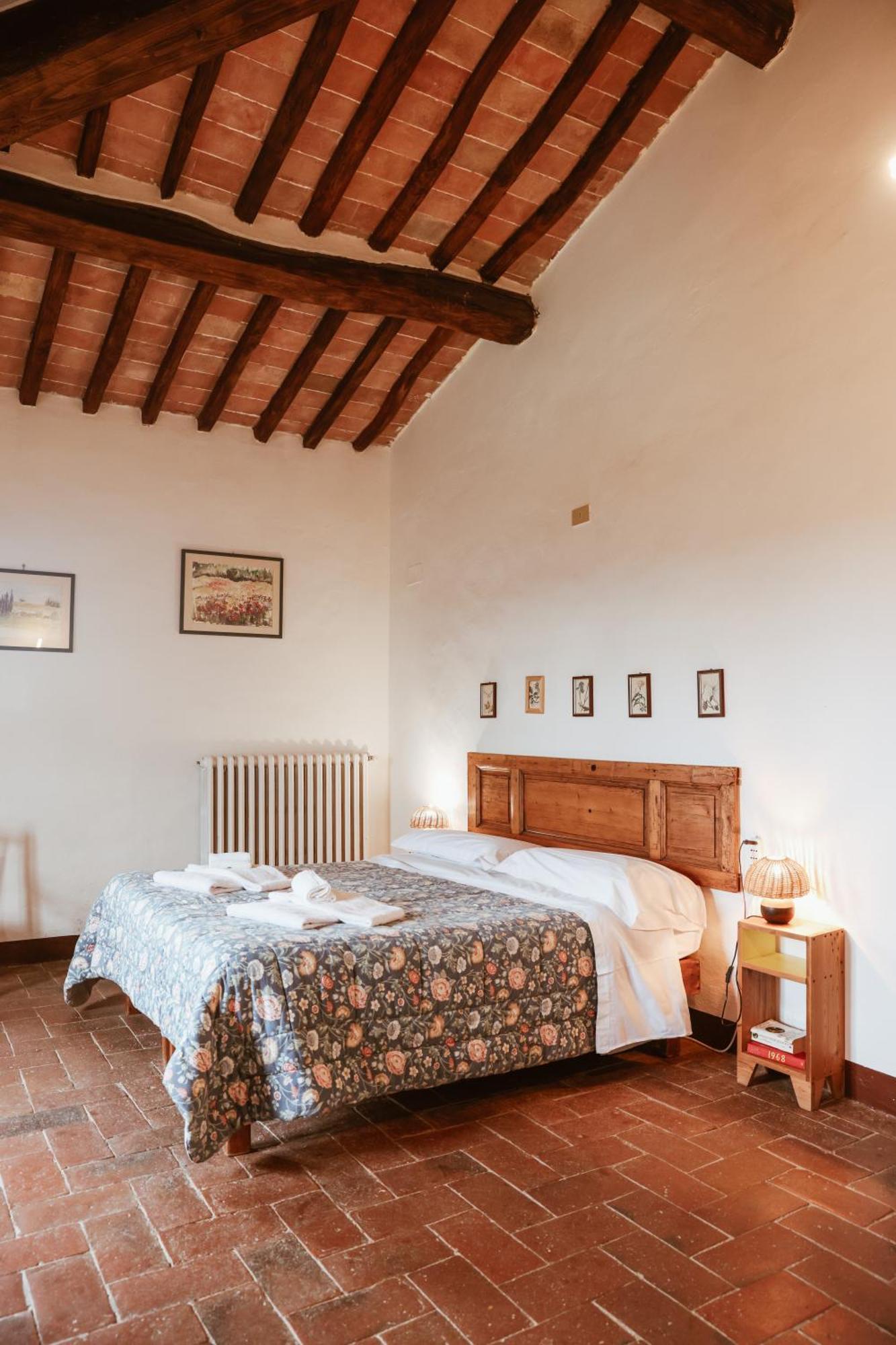 Bio-Agriturismo La Ginestra Сан Кашано ин Вал ди Пеза Екстериор снимка
