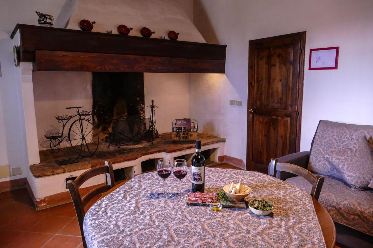Bio-Agriturismo La Ginestra Сан Кашано ин Вал ди Пеза Екстериор снимка